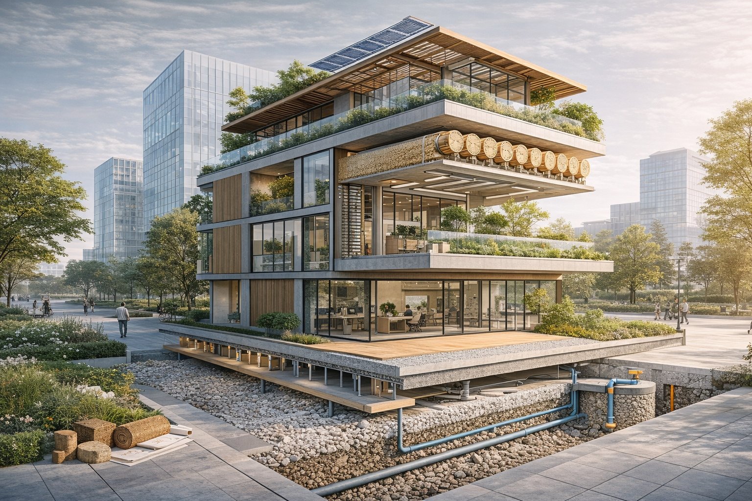 Arquitectura Circular y Pasaporte de Materiales